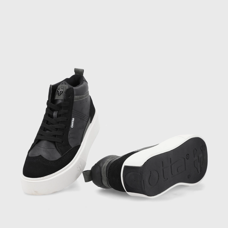 ZAPATILLA NEGRO MUJER 43044 - 6