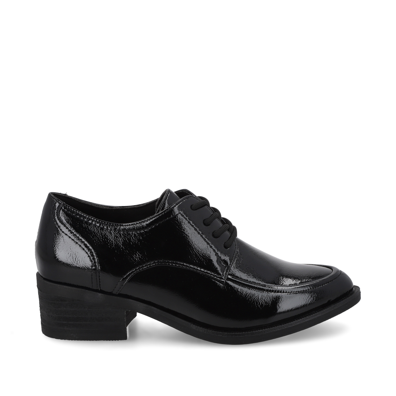 ZAPATO CHAROL NEGRO MUJER 43107 - 1
