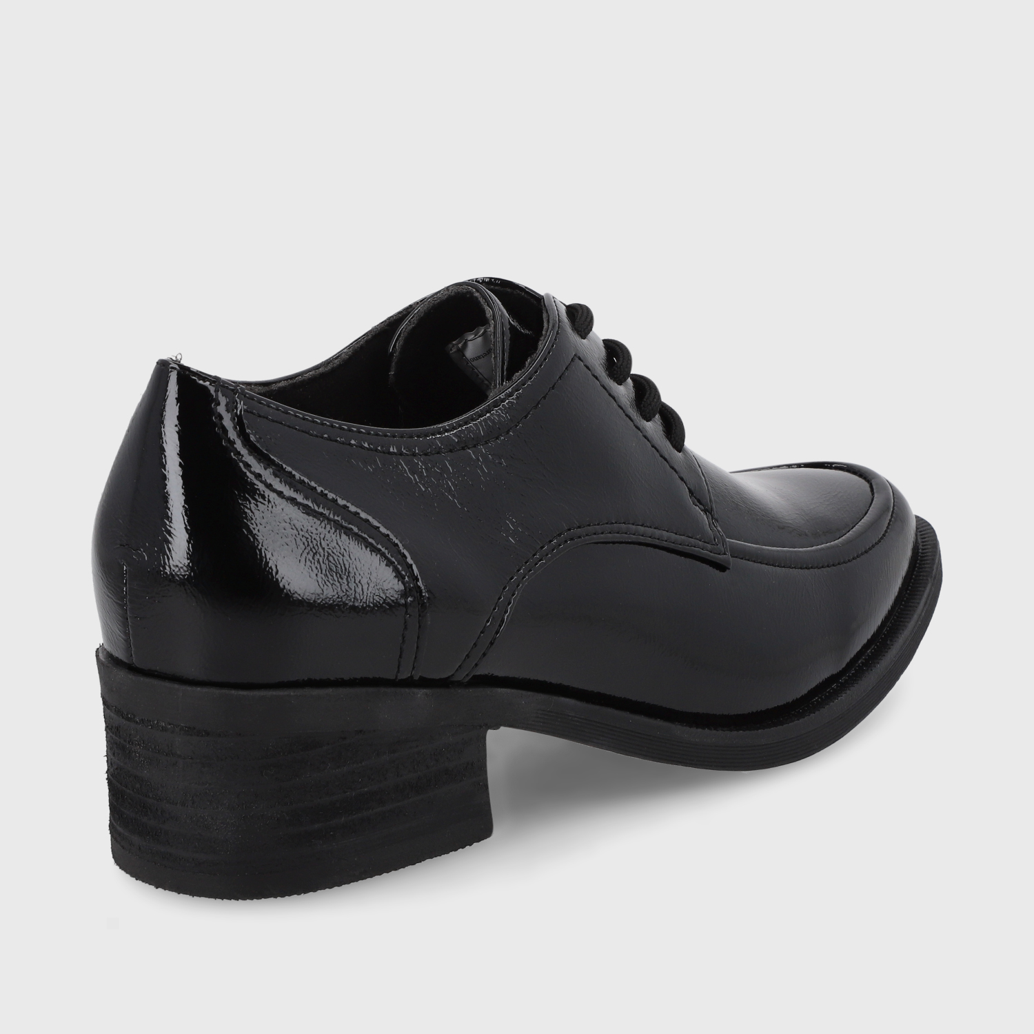 ZAPATO CHAROL NEGRO MUJER 43107 - 3