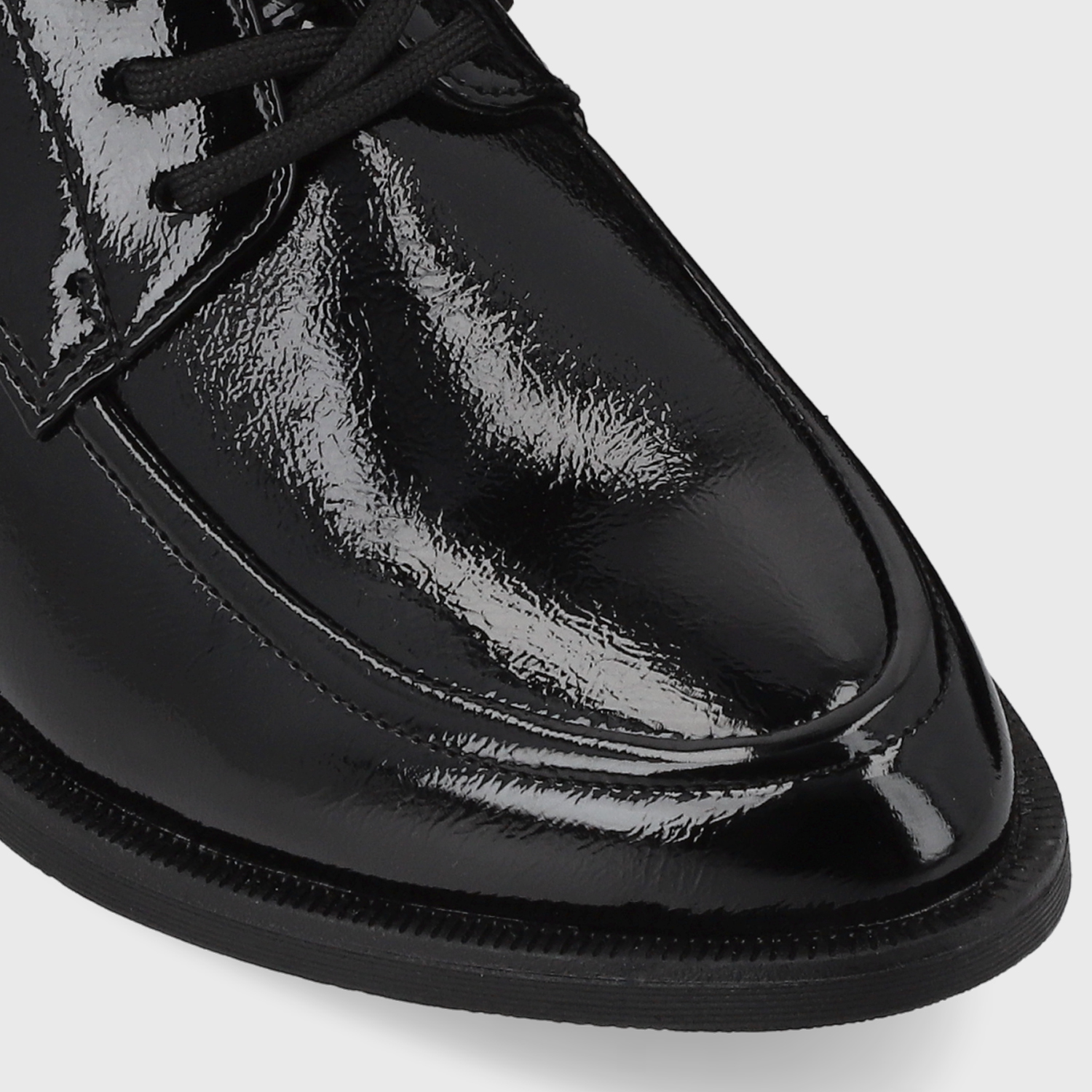 ZAPATO CHAROL NEGRO MUJER 43107 - 4