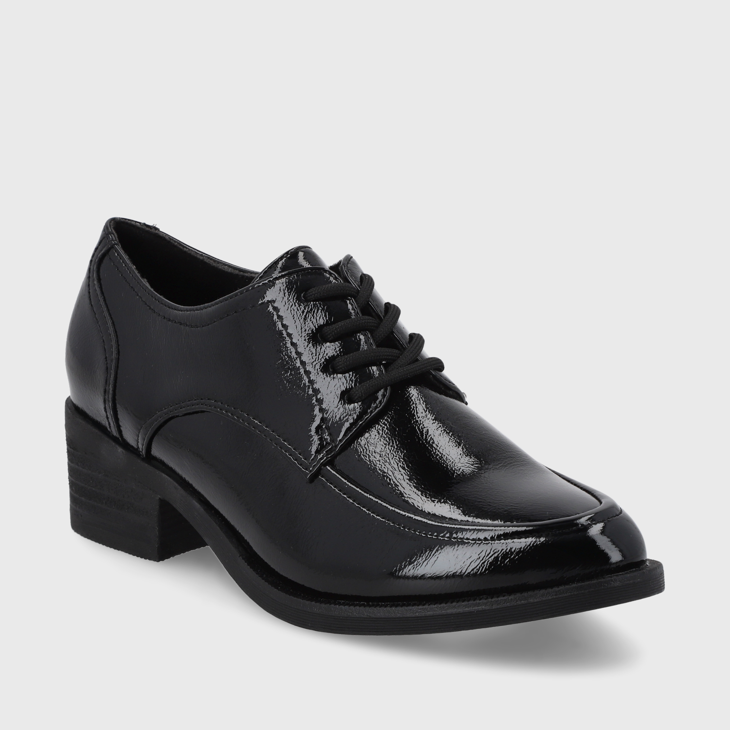 ZAPATO CHAROL NEGRO MUJER 43107 - 6
