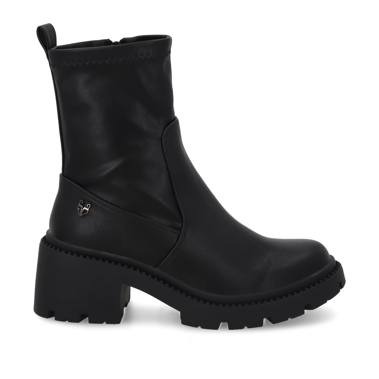 BOTÍN MUJER NEGRO TACO 45741 CASUAL - 1