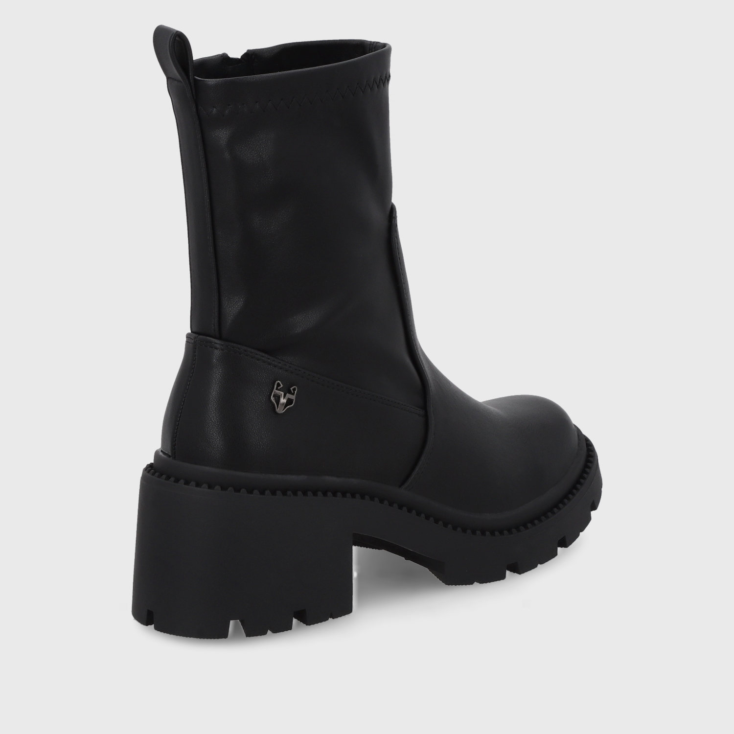 BOTÍN MUJER NEGRO TACO 45741 CASUAL - 5