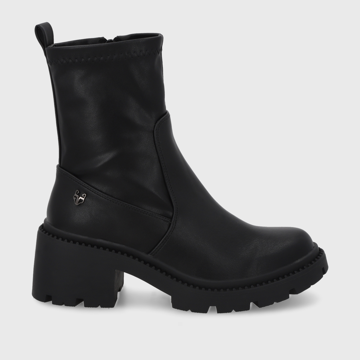 BOTÍN MUJER NEGRO TACO 45741 CASUAL - 8