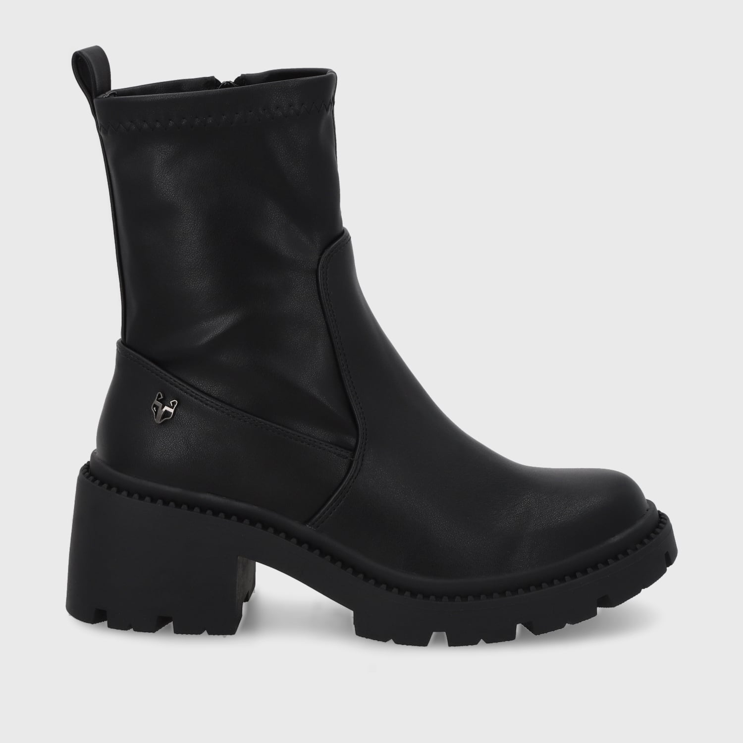 BOTÍN MUJER NEGRO TACO 45741 CASUAL - 8