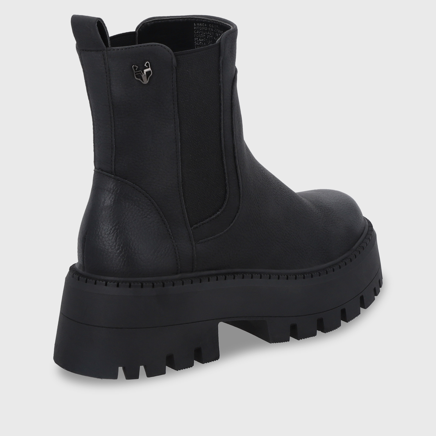 BOTÍN MUJER NEGRO 45803 CASUAL - 5