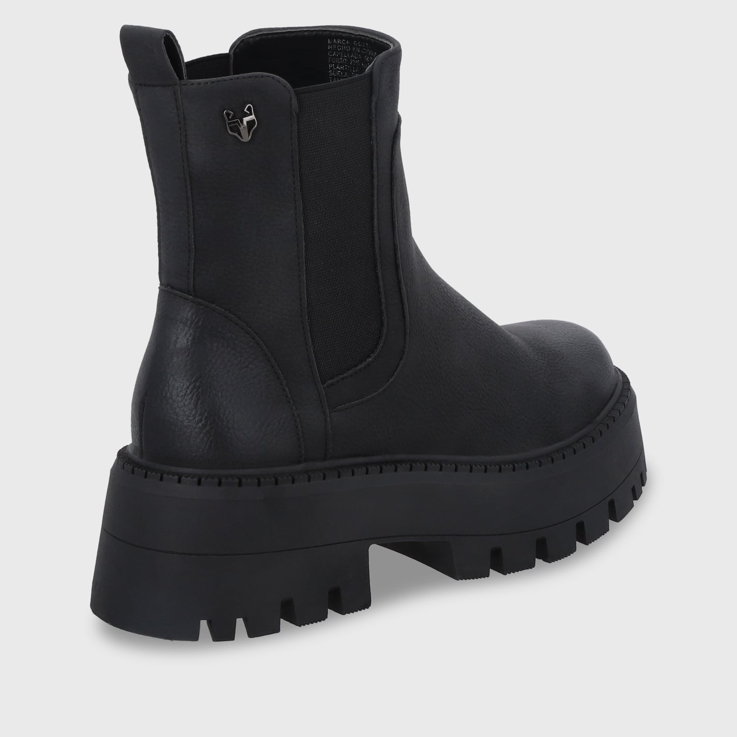 BOTÍN MUJER NEGRO 45803 CASUAL - 5