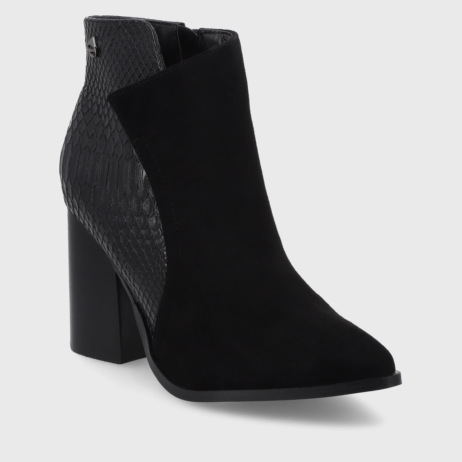 BOTÍN MUJER NEGRO TACO 35552 CASUAL - 2