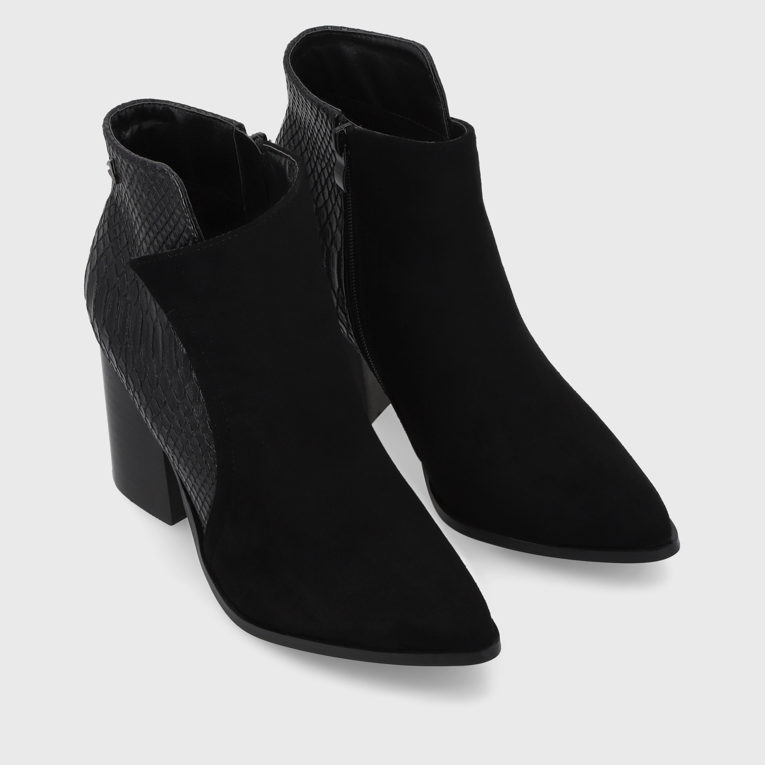 BOTÍN MUJER NEGRO TACO 35552 CASUAL - 3