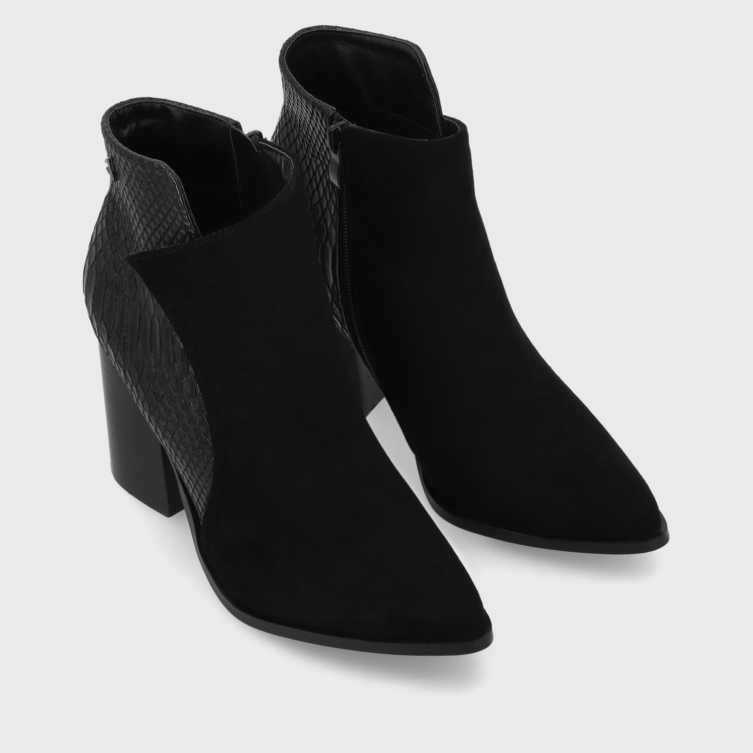 BOTÍN MUJER NEGRO TACO 35552 CASUAL - 3