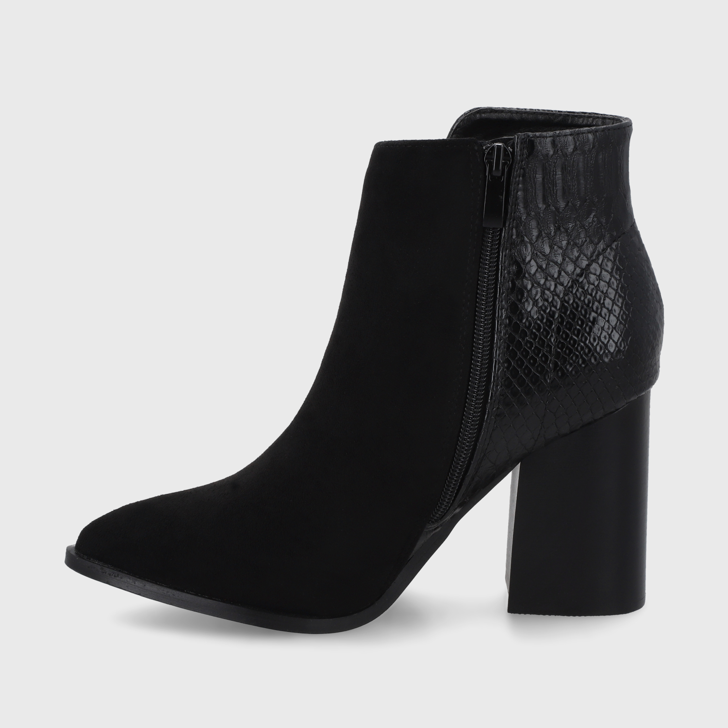 BOTÍN MUJER NEGRO TACO 35552 CASUAL - 4