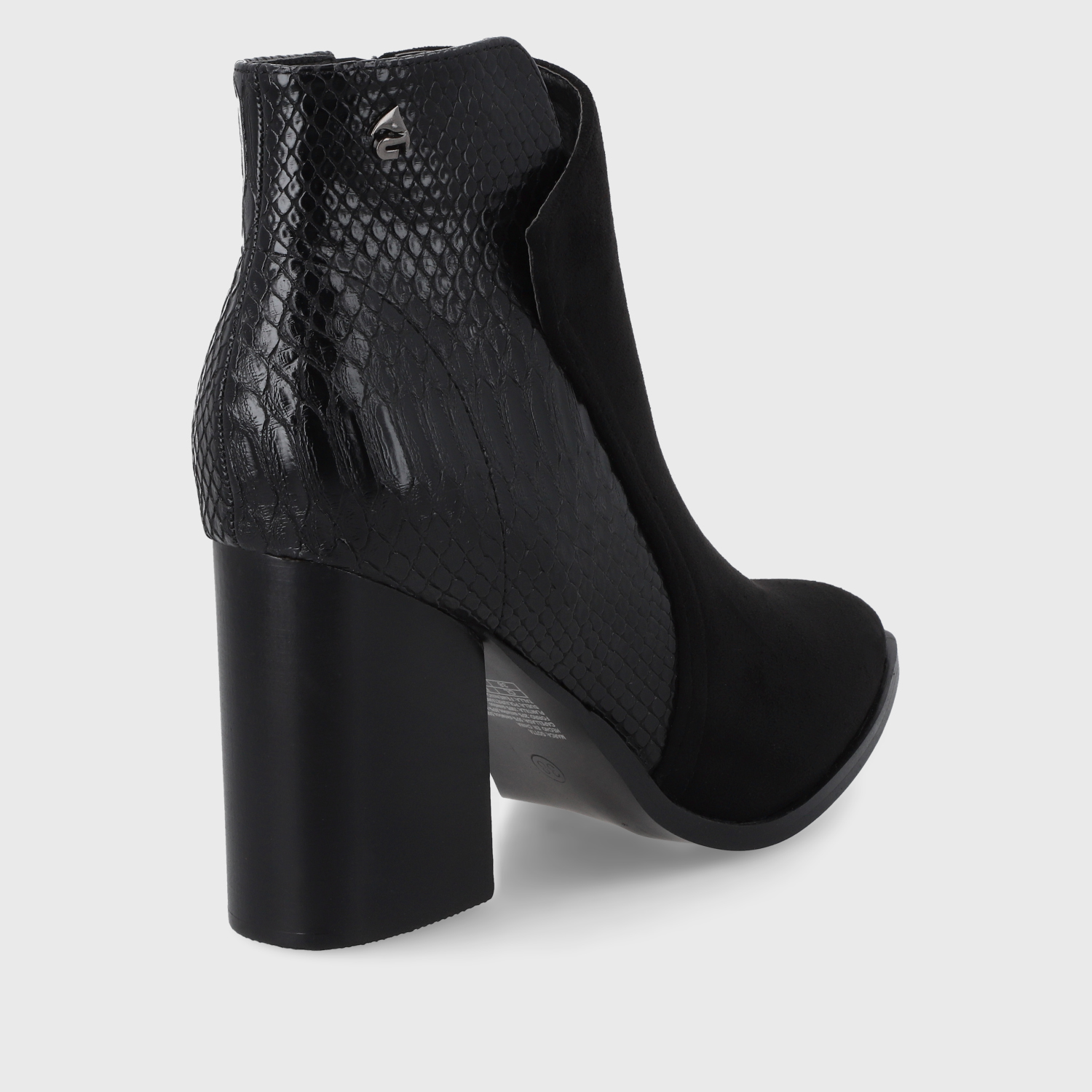 BOTÍN MUJER NEGRO TACO 35552 CASUAL - 5