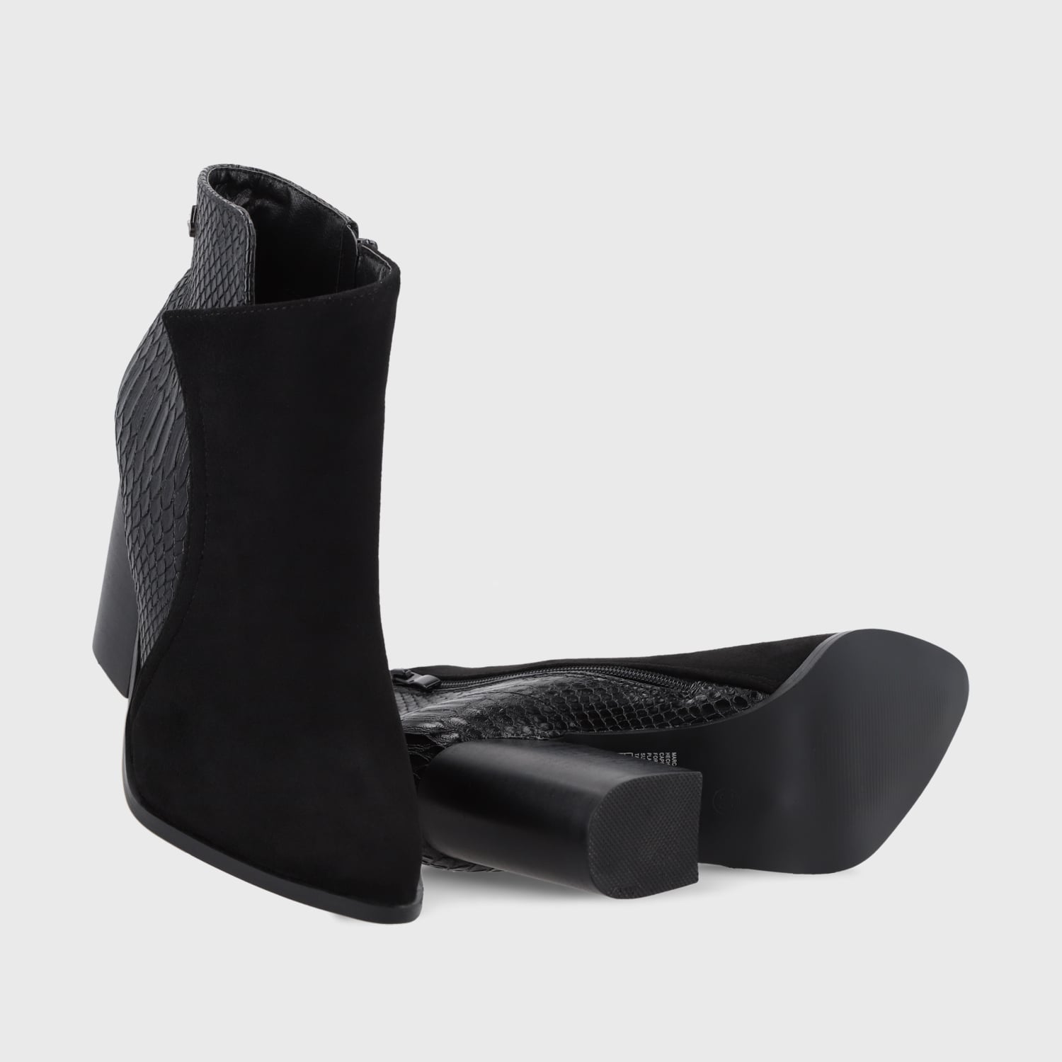 BOTÍN MUJER NEGRO TACO 35552 CASUAL - 7