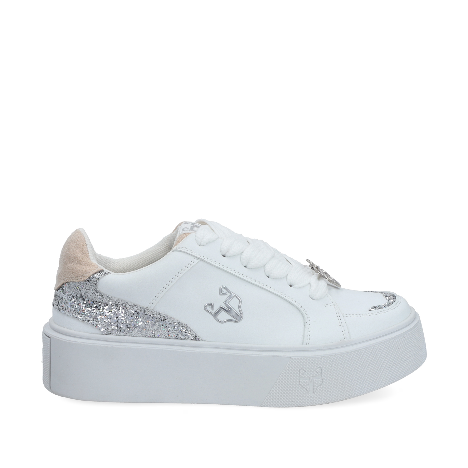 ZAPATILLA BLANCA MUJER 43046 - 1
