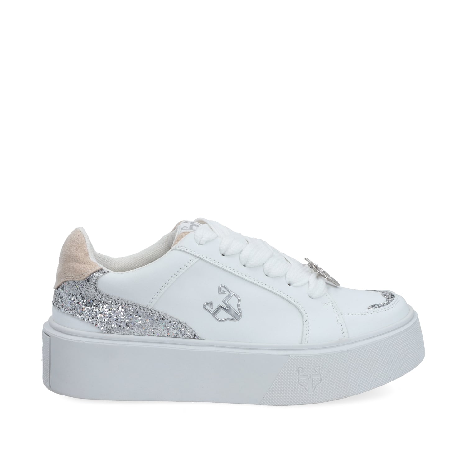 ZAPATILLA BLANCA MUJER 43046 - 1