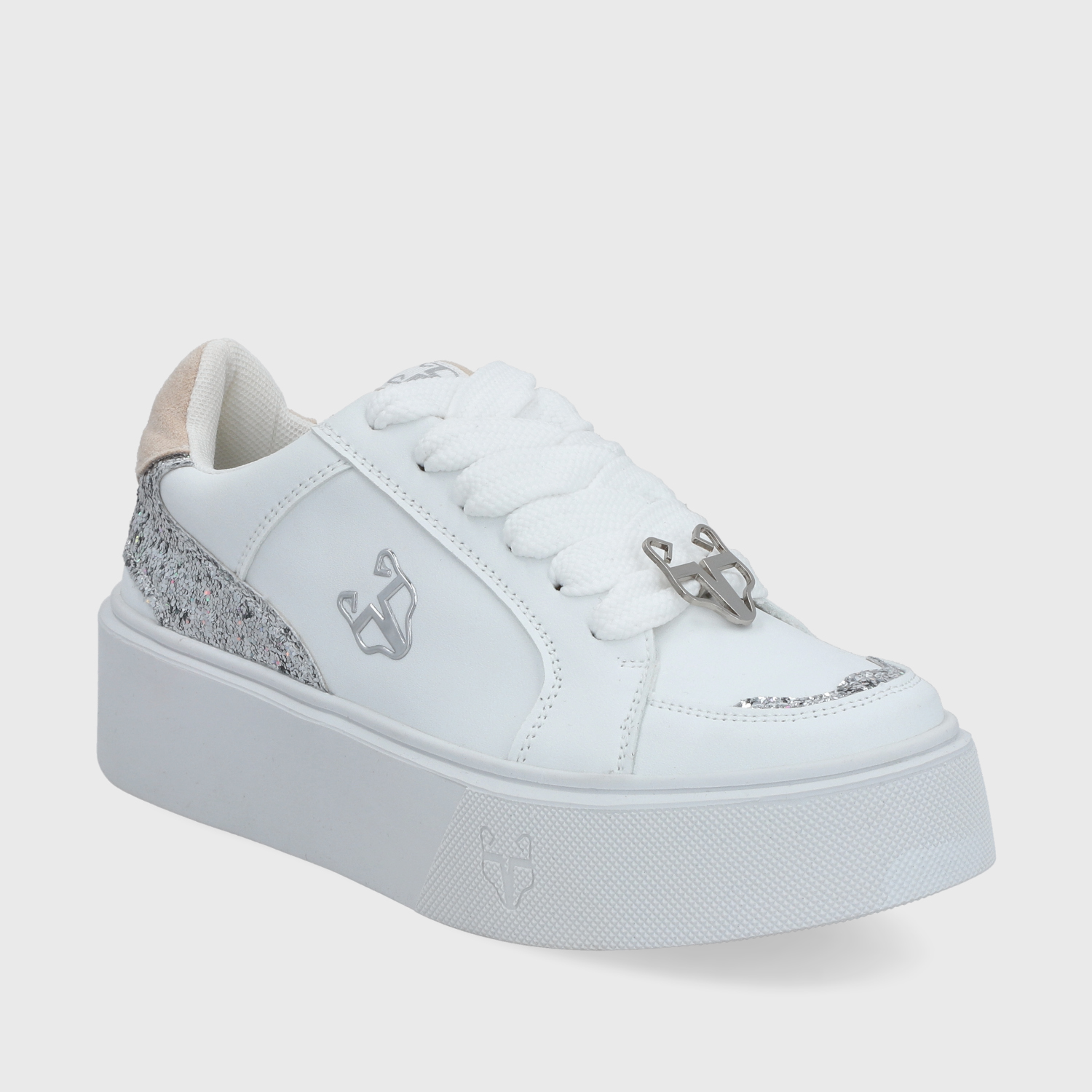 ZAPATILLA BLANCA MUJER 43046 - 2