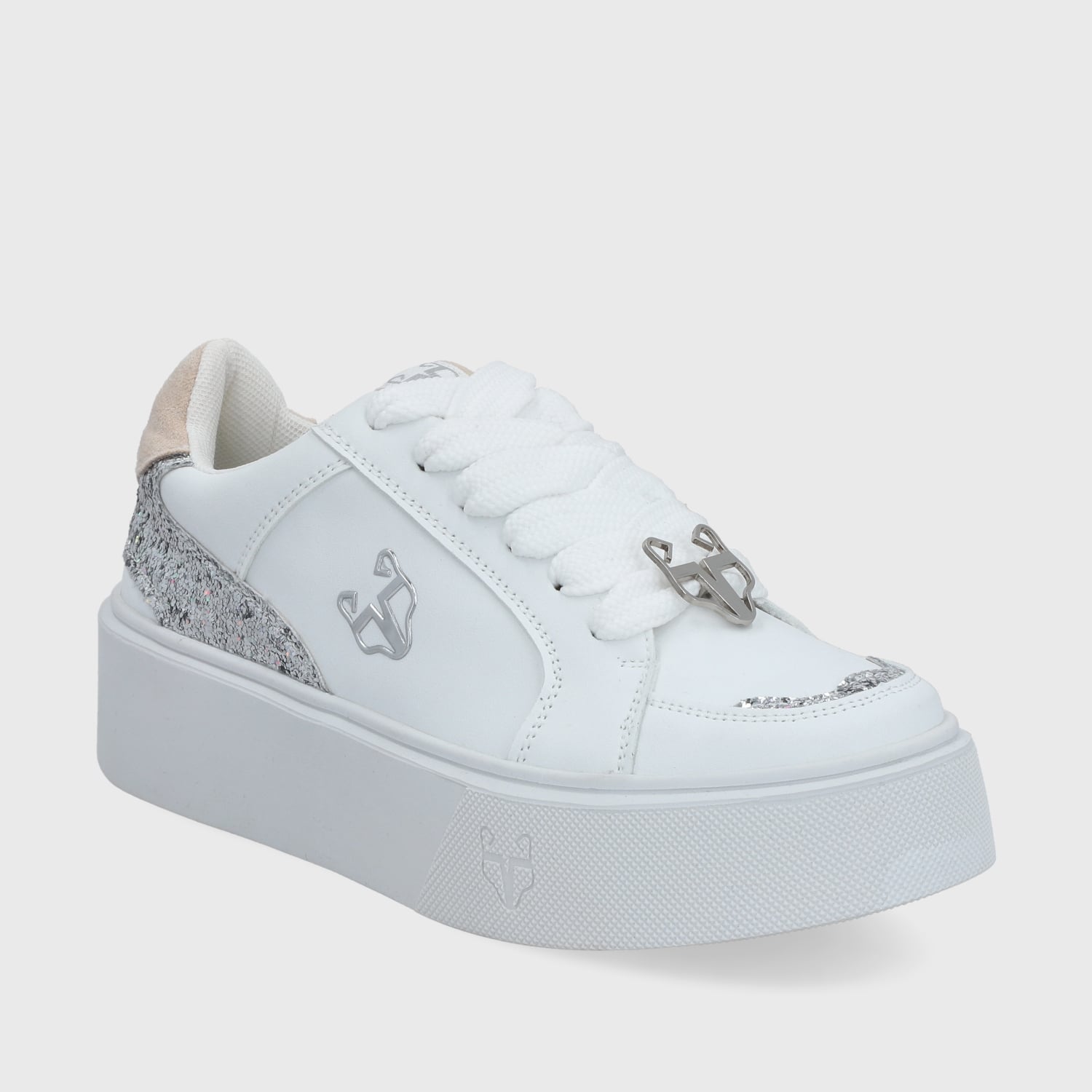 ZAPATILLA BLANCA MUJER 43046 - 2