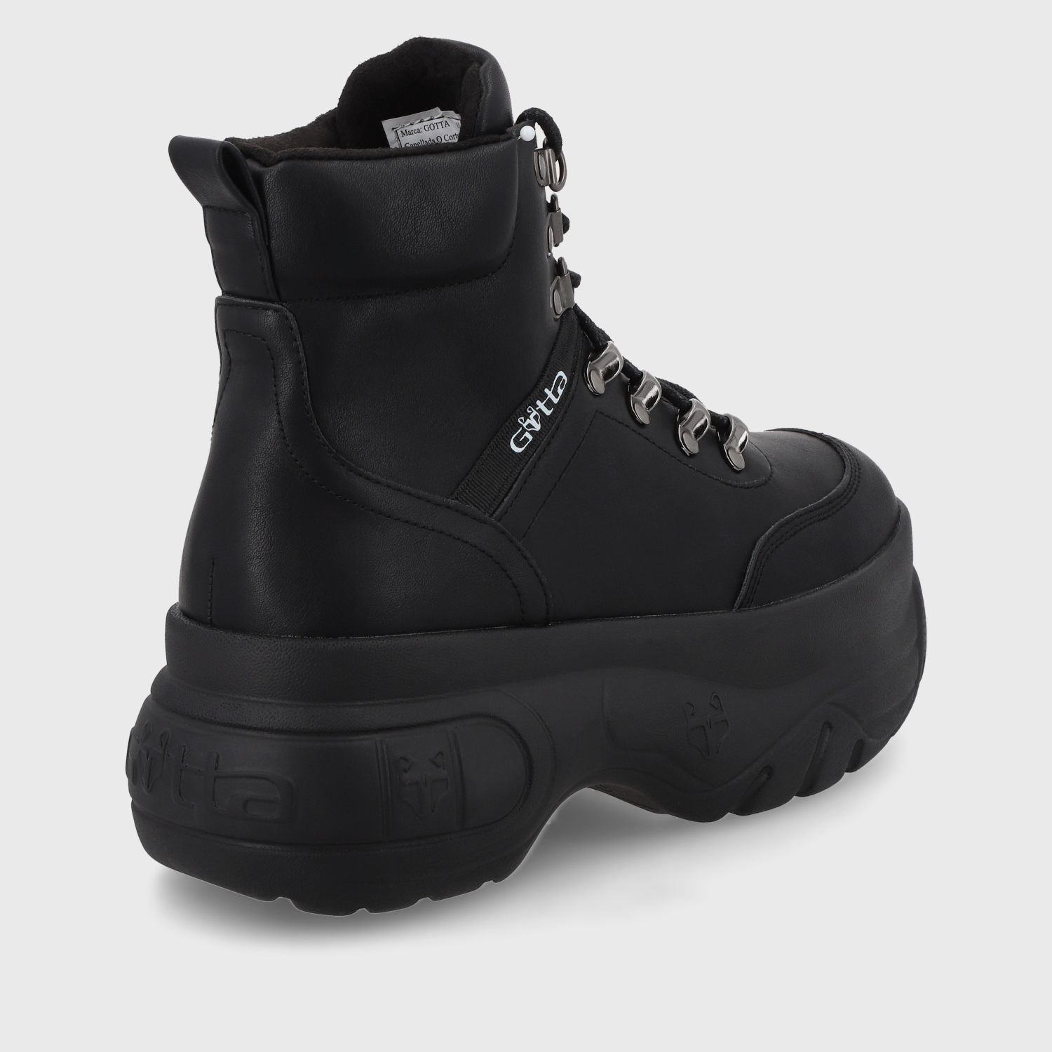 ZAPATILLA NEGRA MUJER 97244 - 5