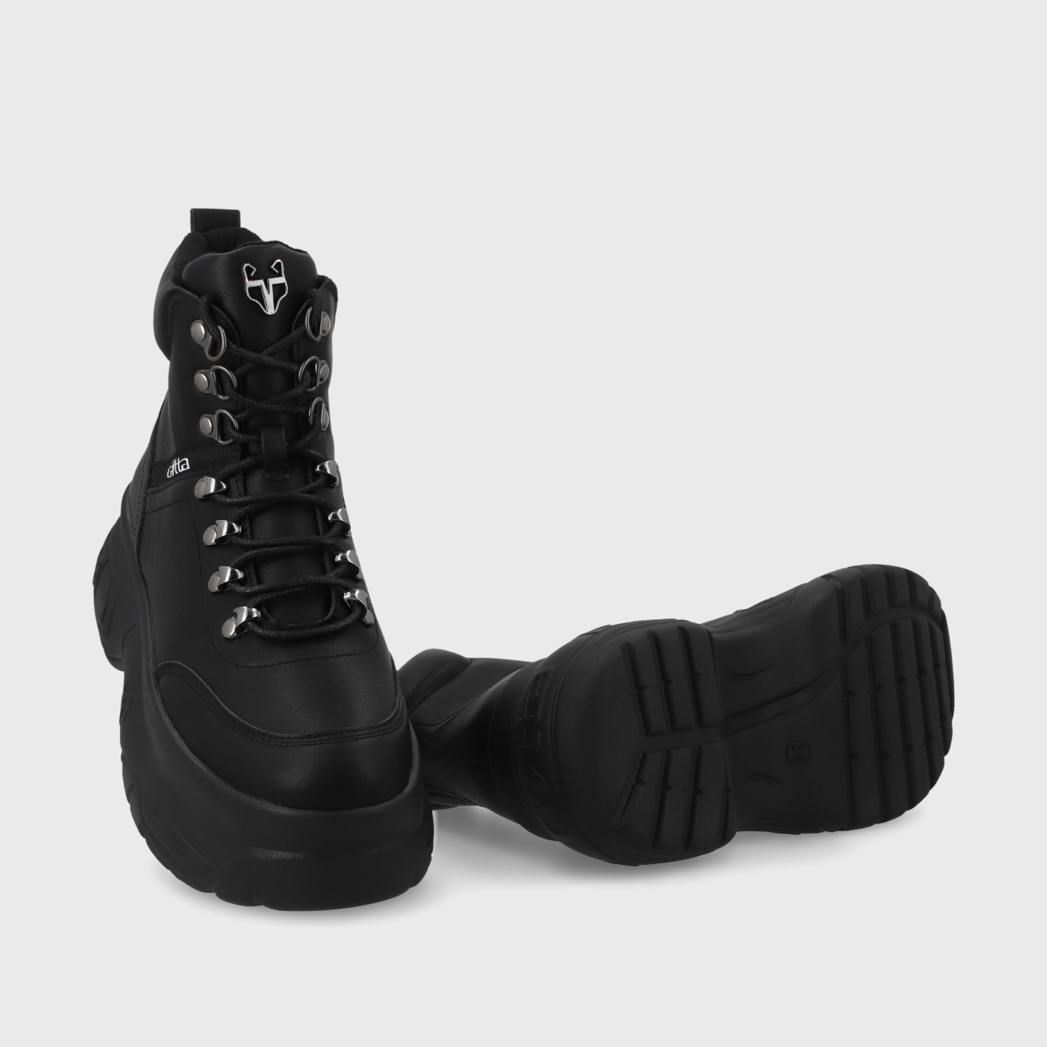 ZAPATILLA NEGRA MUJER 97244 - 7