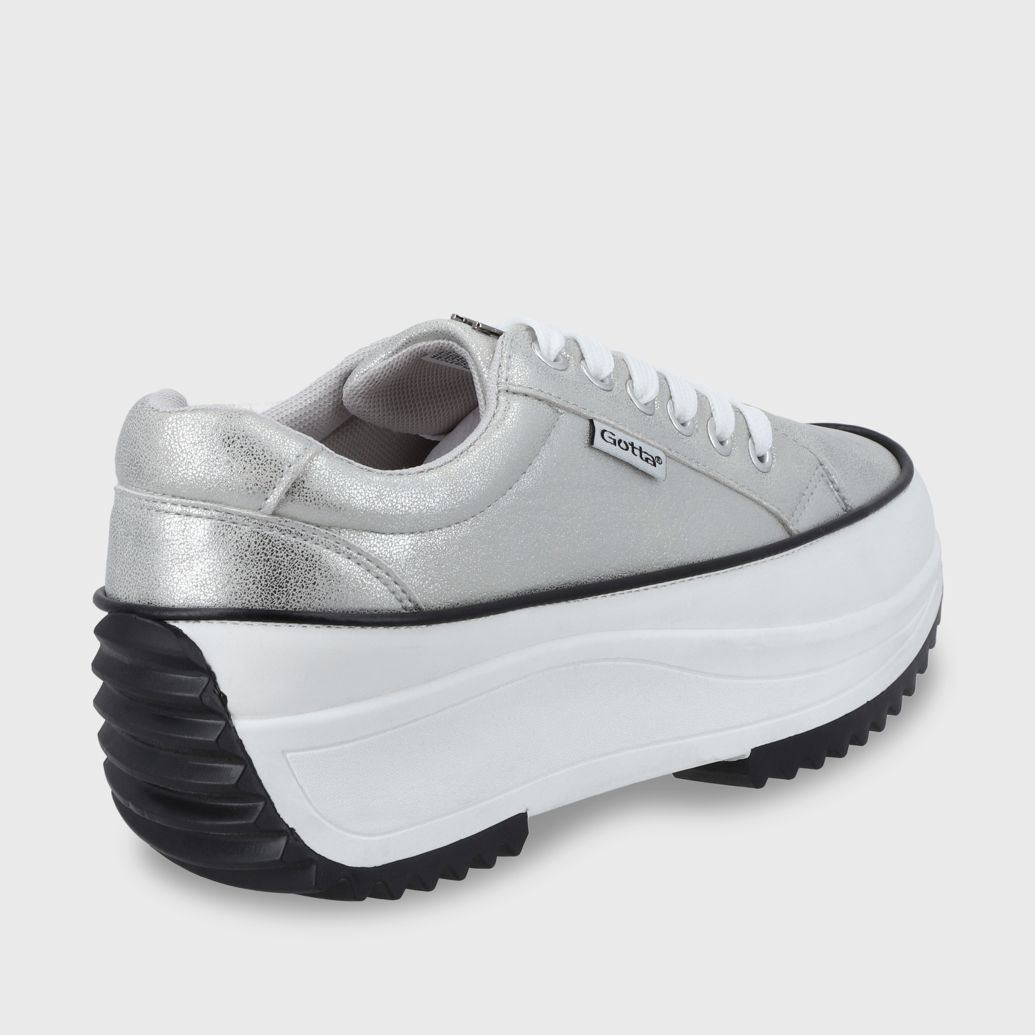 ZAPATILLA PLATEADA MUJER 25970 - 3