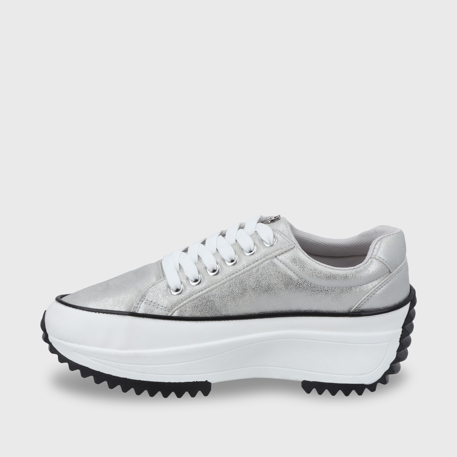 ZAPATILLA PLATEADA MUJER 25970 - 5
