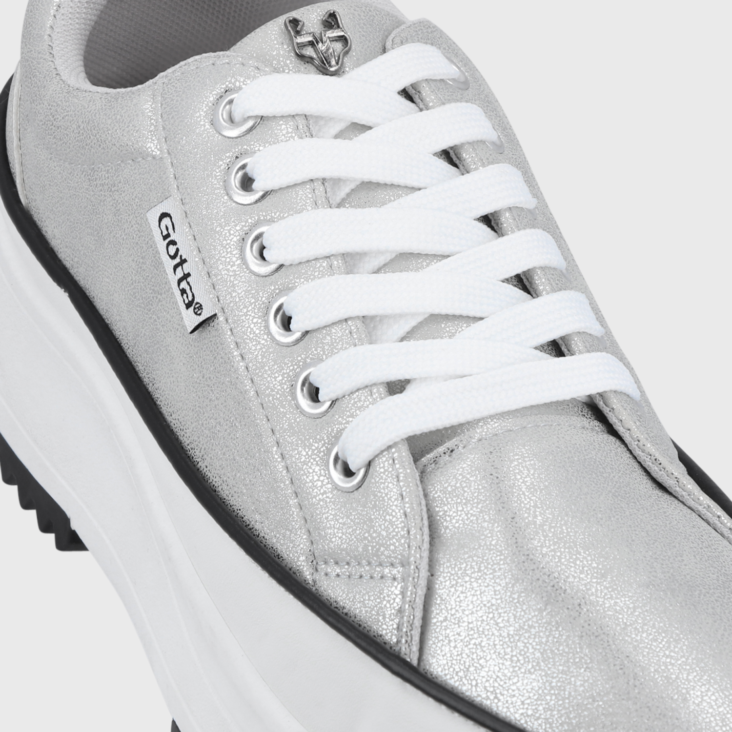 ZAPATILLA PLATEADA MUJER 25970 - 6