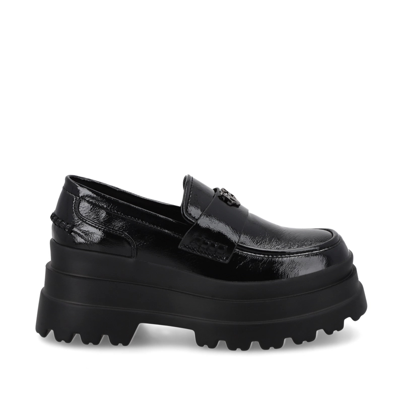 ZAPATO PLATAFORMA NEGRO MUJER 36035 - 1