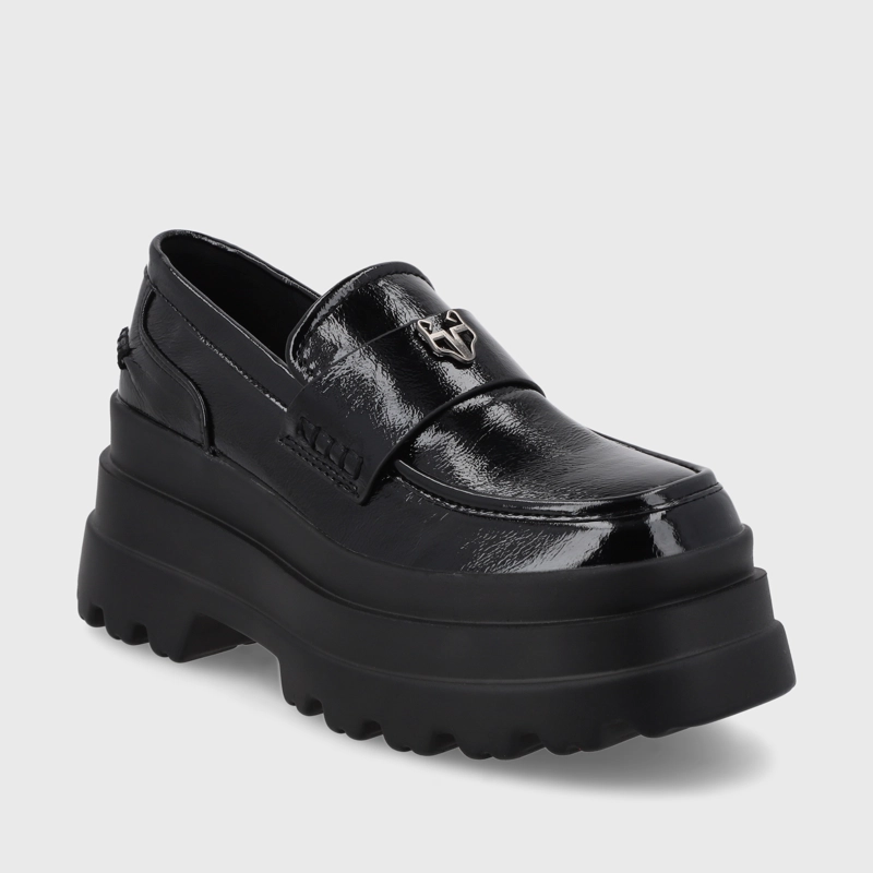 ZAPATO PLATAFORMA NEGRO MUJER 36035 - 2