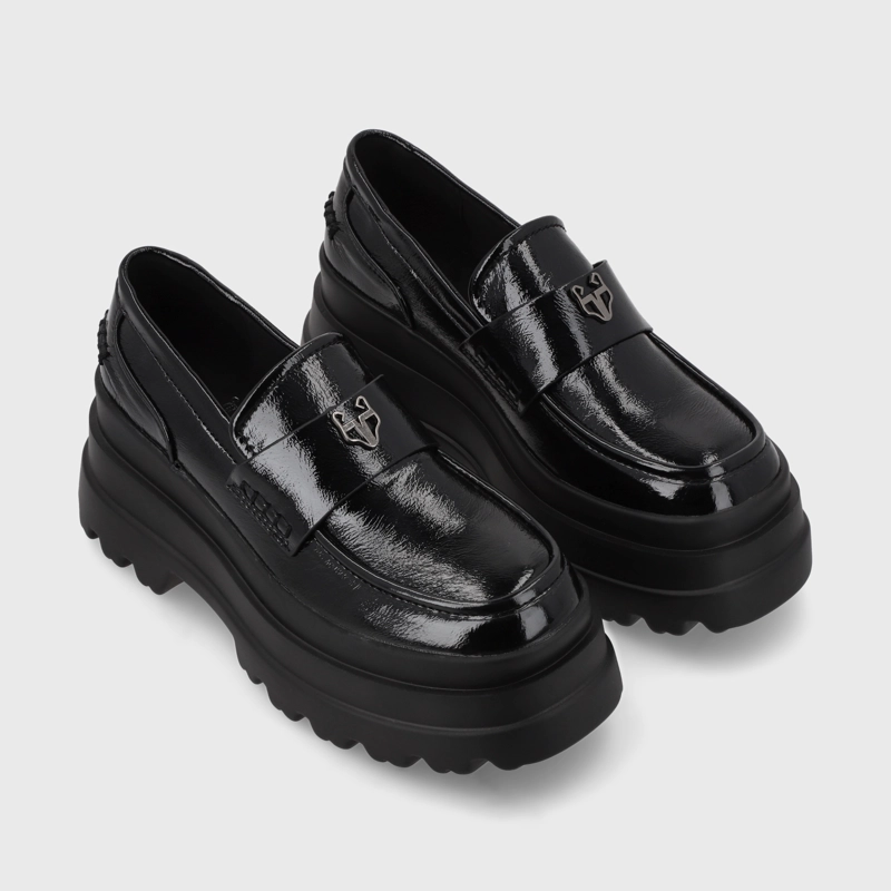 ZAPATO PLATAFORMA NEGRO MUJER 36035 - 3