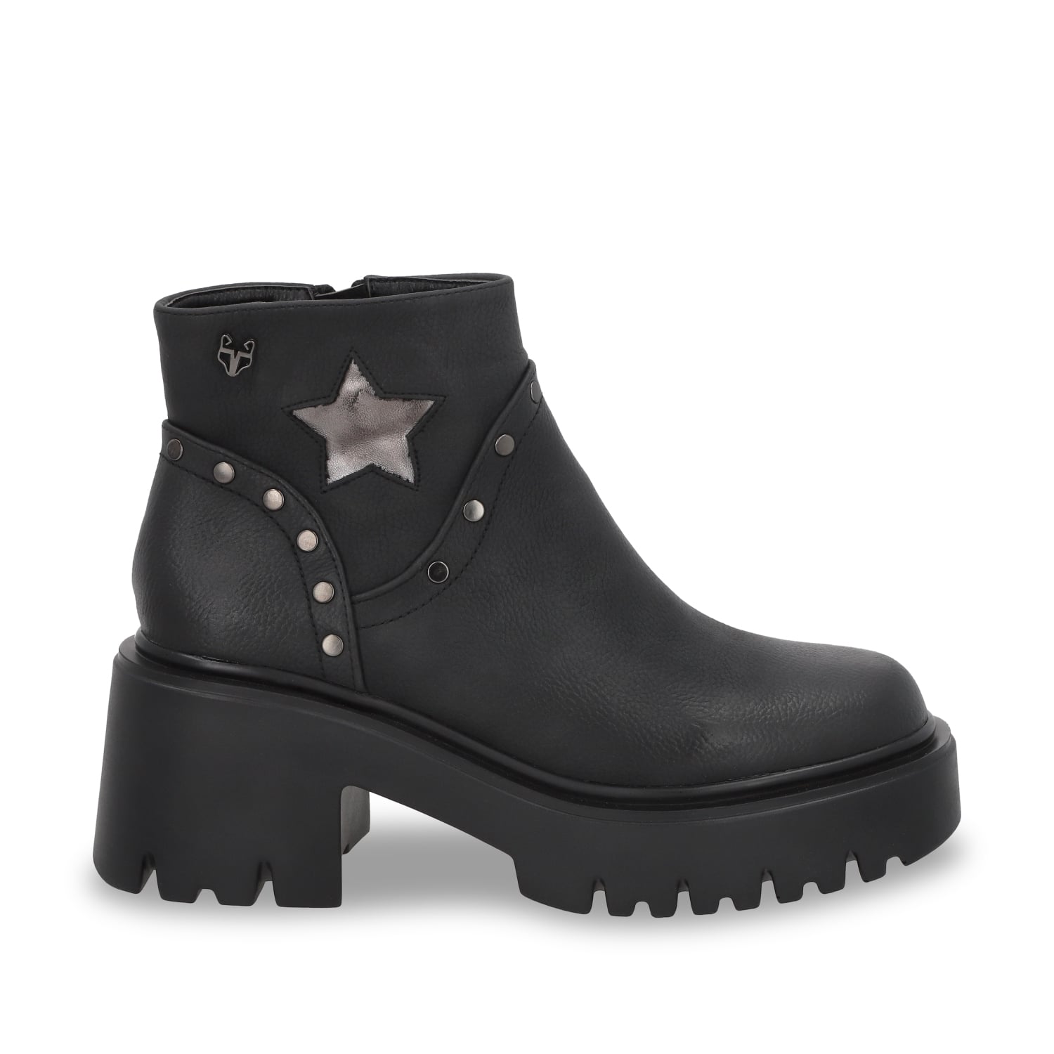 BOTÍN MUJER NEGRO 45752 CASUAL - 1