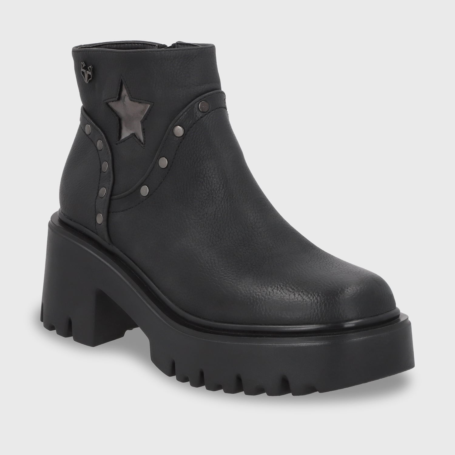 BOTÍN MUJER NEGRO 45752 CASUAL - 2