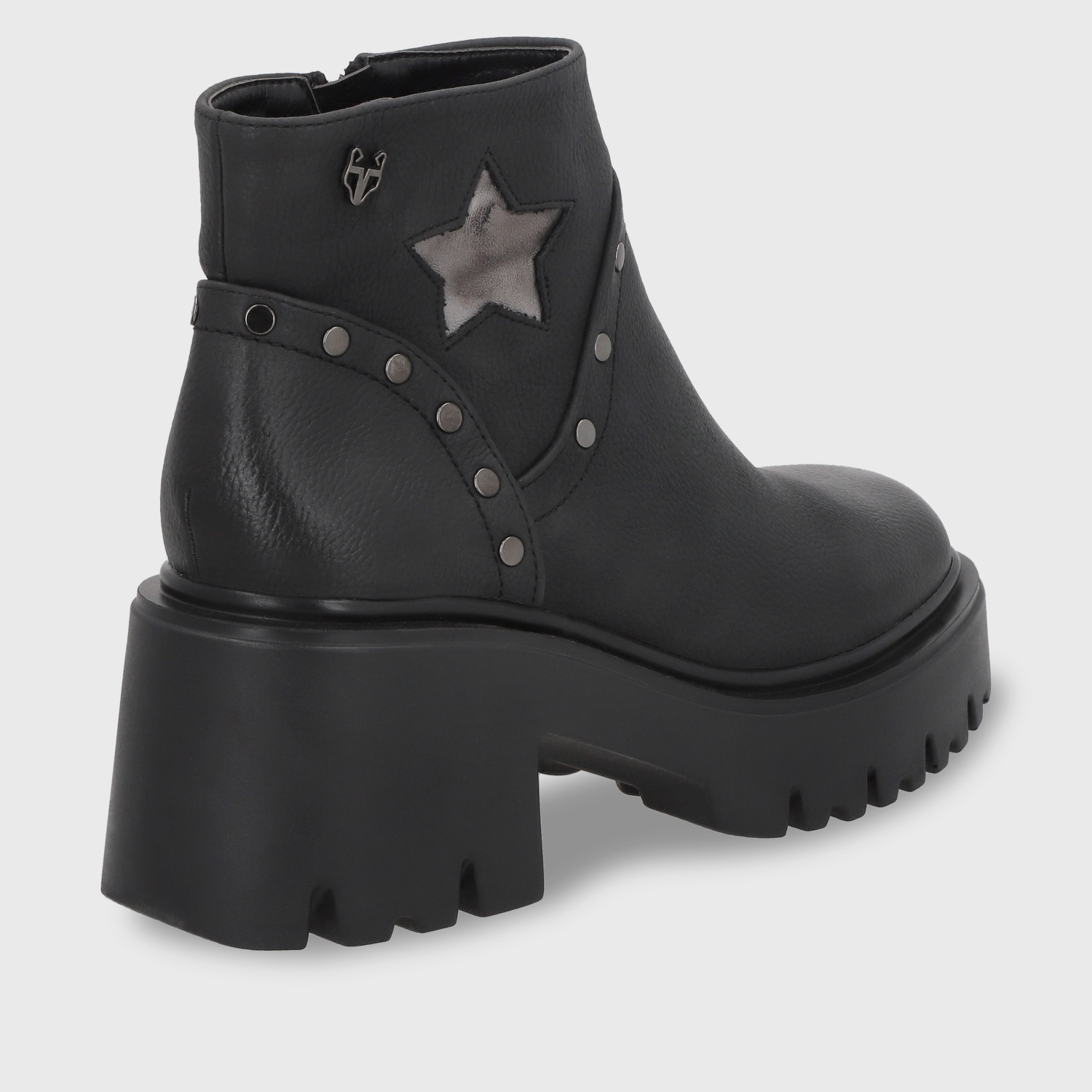 BOTÍN MUJER NEGRO 45752 CASUAL - 5