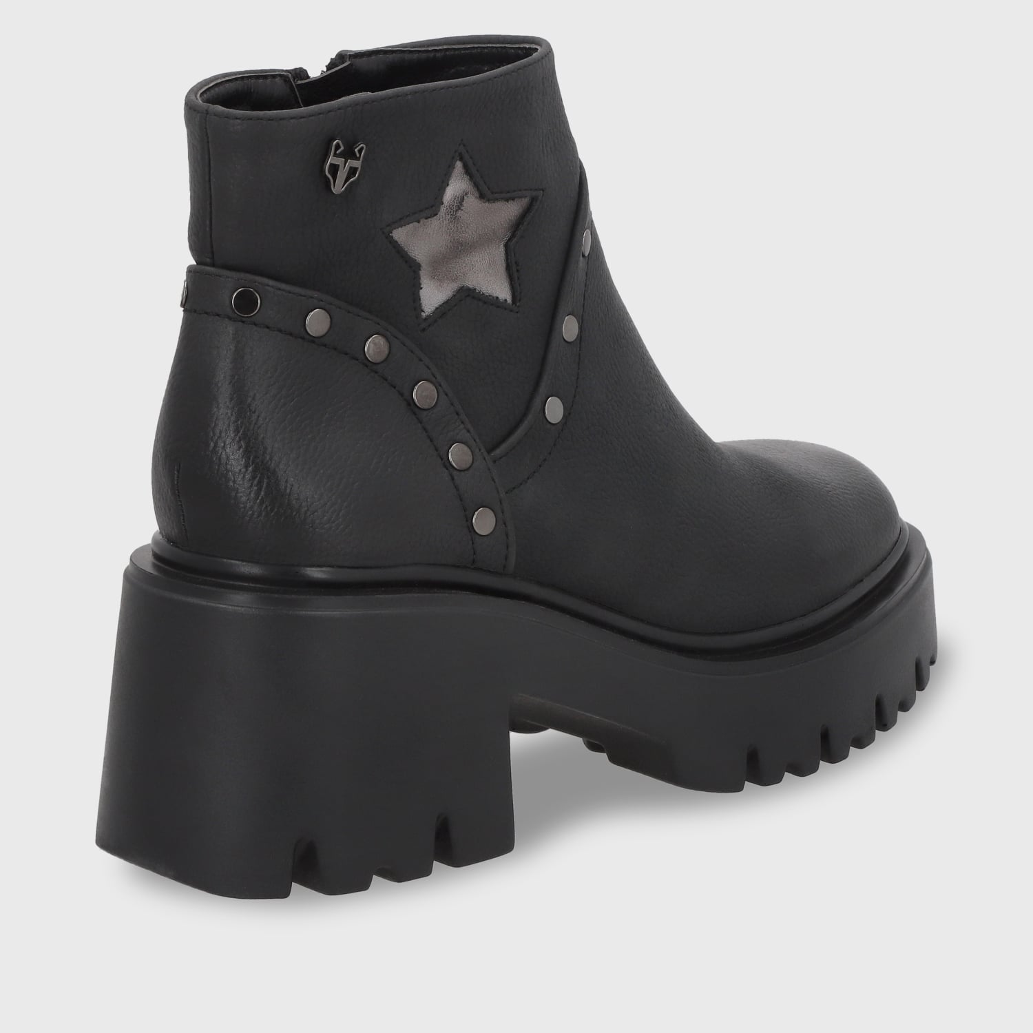 BOTÍN MUJER NEGRO 45752 CASUAL - 5