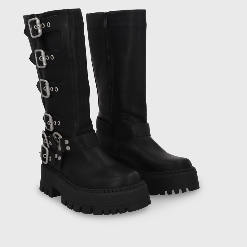 BOTA NEGRA MUJER 45805 - 3
