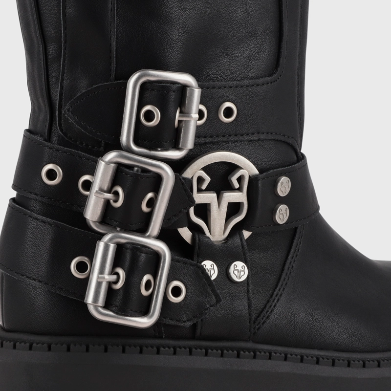 BOTA NEGRA MUJER 45805 - 6