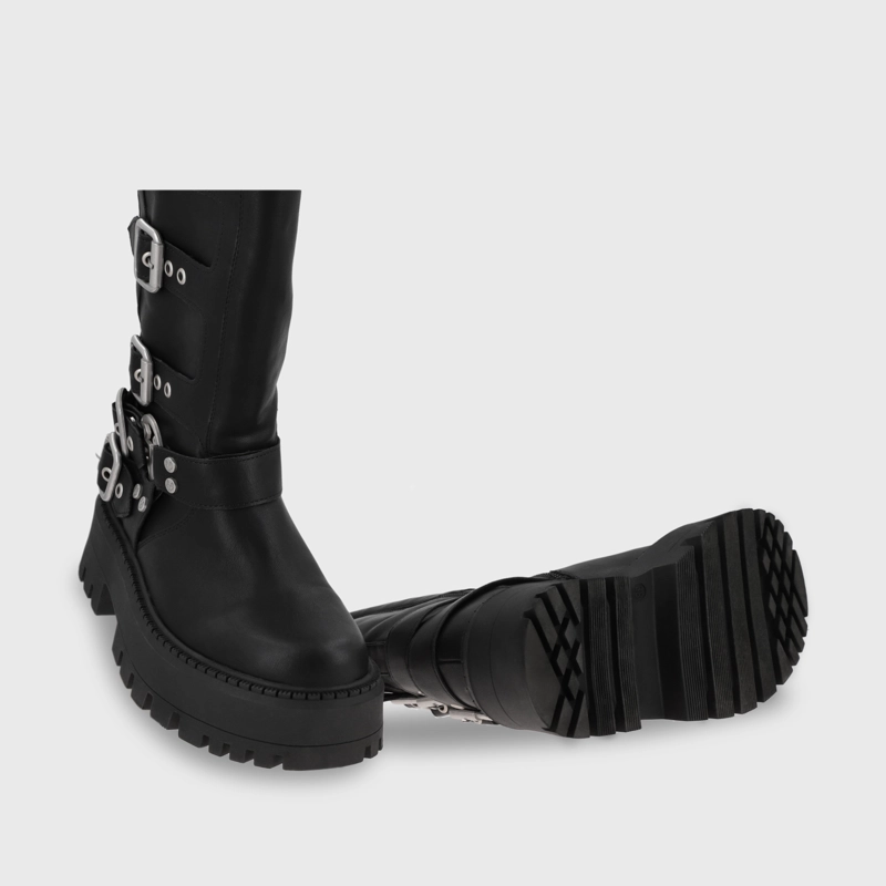 BOTA NEGRA MUJER 45805 - 7