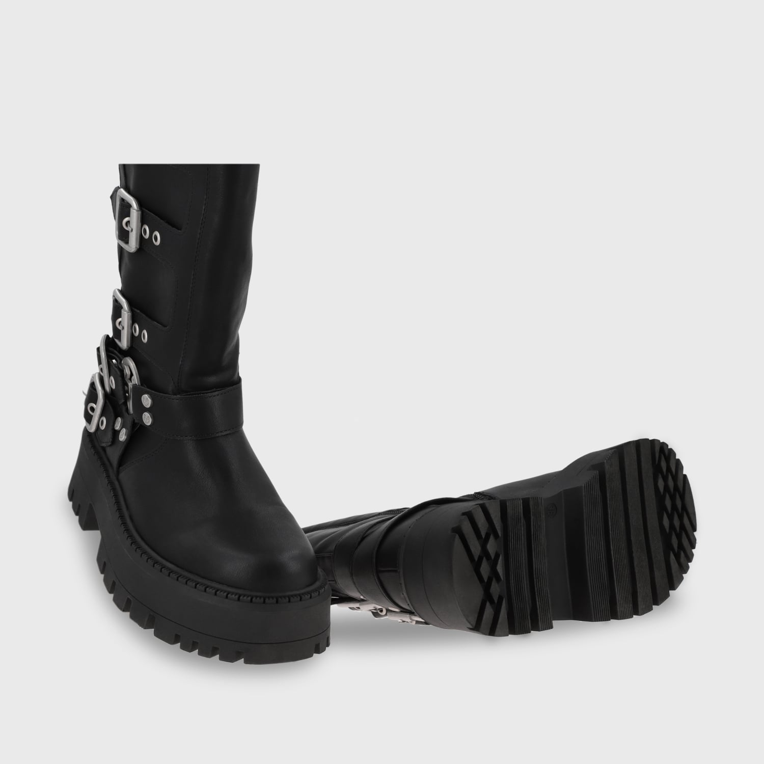 BOTA NEGRA MUJER 45805 - 7