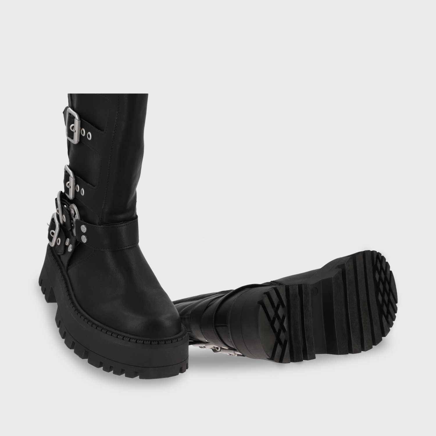 BOTA NEGRA MUJER 45805 - 7