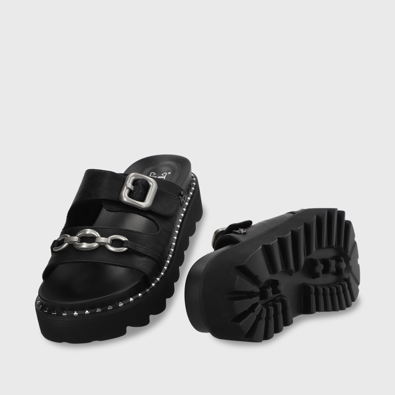 BOTA NEGRA MUJER 45805 - 8