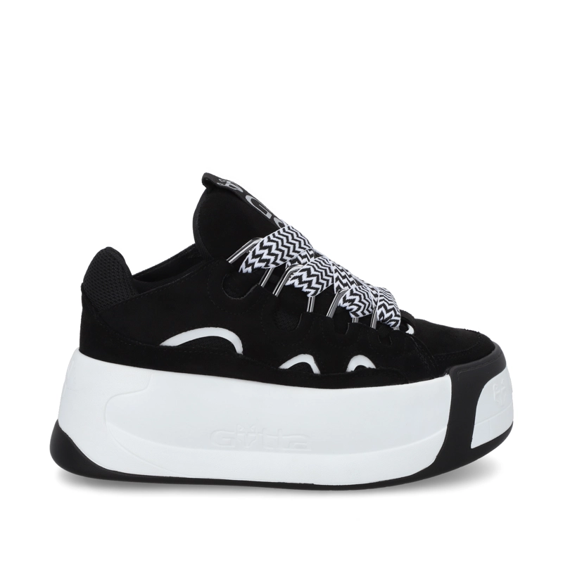 ZAPATILLA NEGRA MUJER C732A - 1