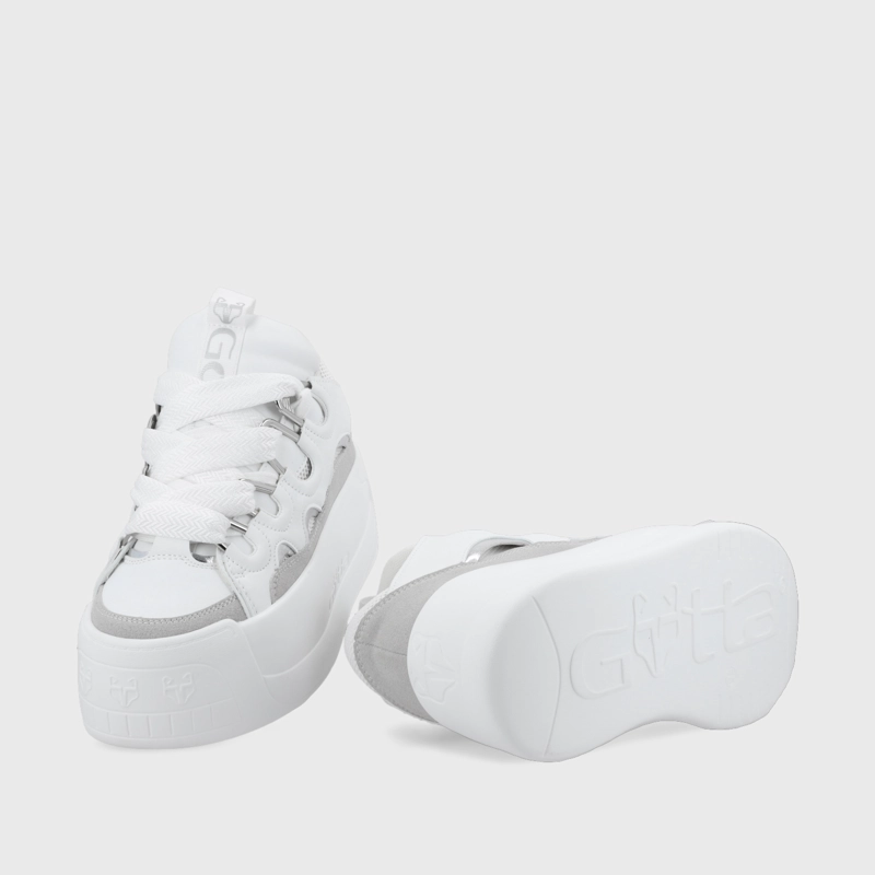 ZAPATILLA BLANCA MUJER C732A - 6