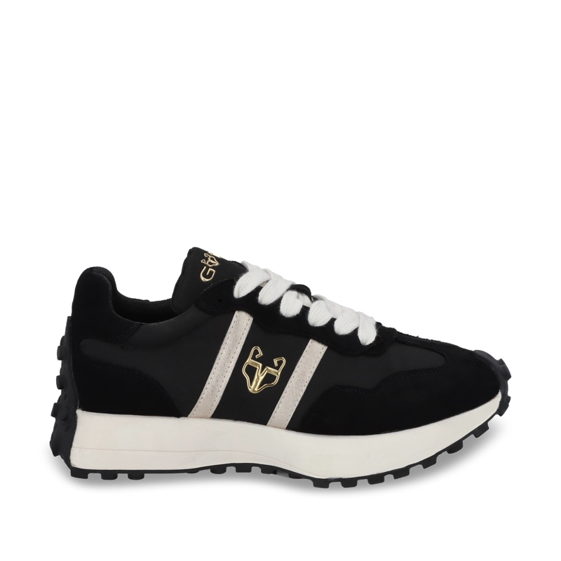 ZAPATILLA PLANA NEGRA MUJER 53760 - 1