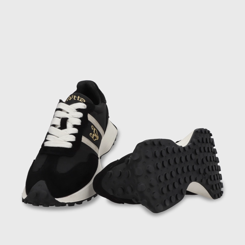ZAPATILLA PLANA NEGRA MUJER 53760 - 8