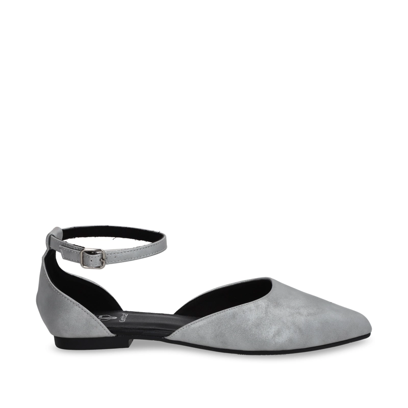 BALLERINA PLANO PLATEADO MUJER 54010 - 1