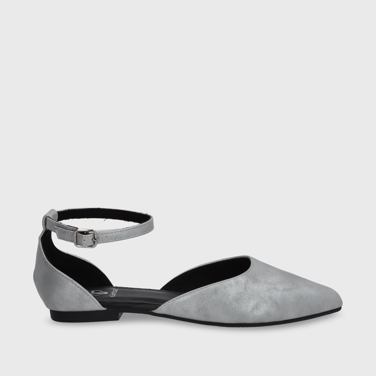 BALLERINA PLANO PLATEADO MUJER 54010 - 2