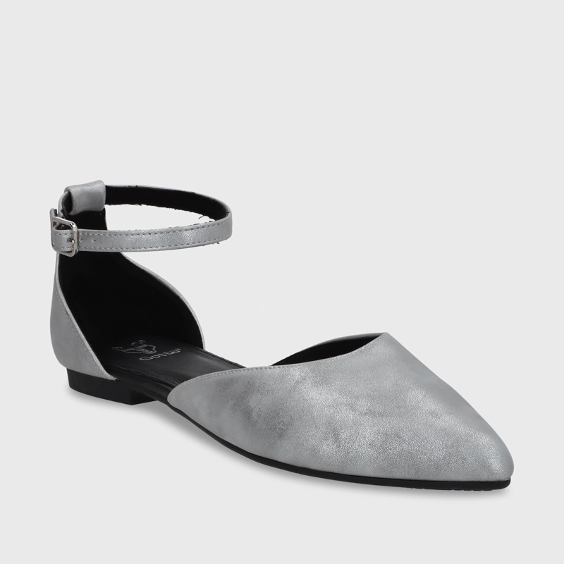 BALLERINA PLANO PLATEADO MUJER 54010 - 3