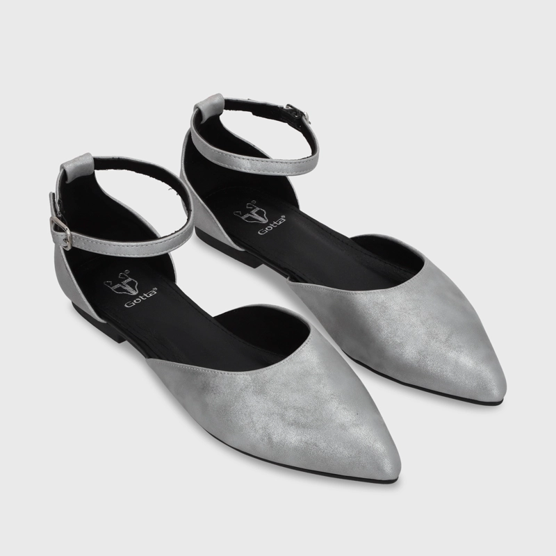 BALLERINA PLANO PLATEADO MUJER 54010 - 4