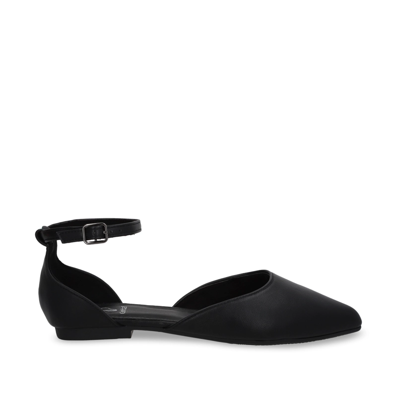 BALLERINA PLANA NEGRO MUJER 54010 - 1