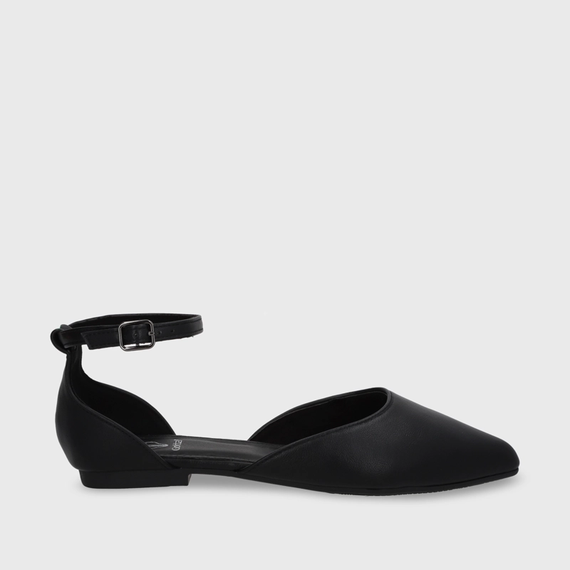 BALLERINA PLANA NEGRO MUJER 54010 - 2