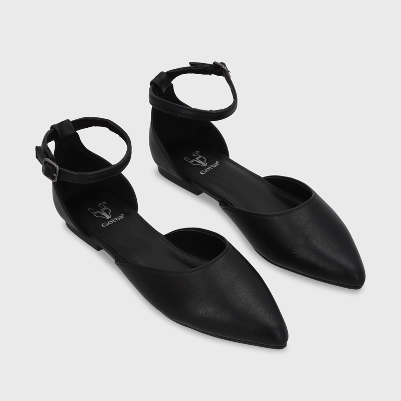 BALLERINA PLANA NEGRO MUJER 54010 - 6